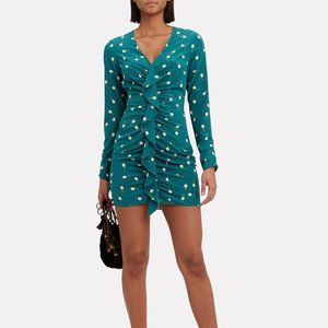 NWT Intermix Adrienne Floral Mini Dress Size 6